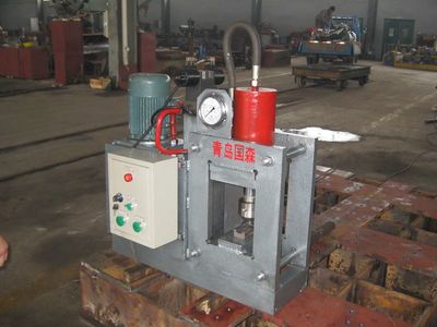 國森機械制造重竹冷壓機鎖具鐵銷彎曲矯直機