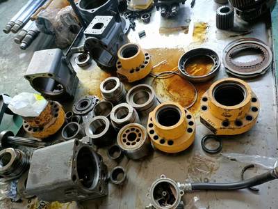 各品牌挖掘機液壓底盤及發(fā)動機維修指南